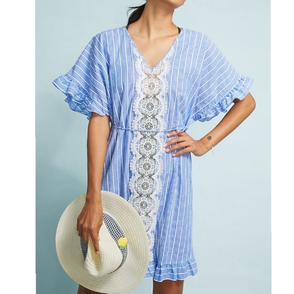 Anthropologie Seafolly Daytona Caftan  XS/S